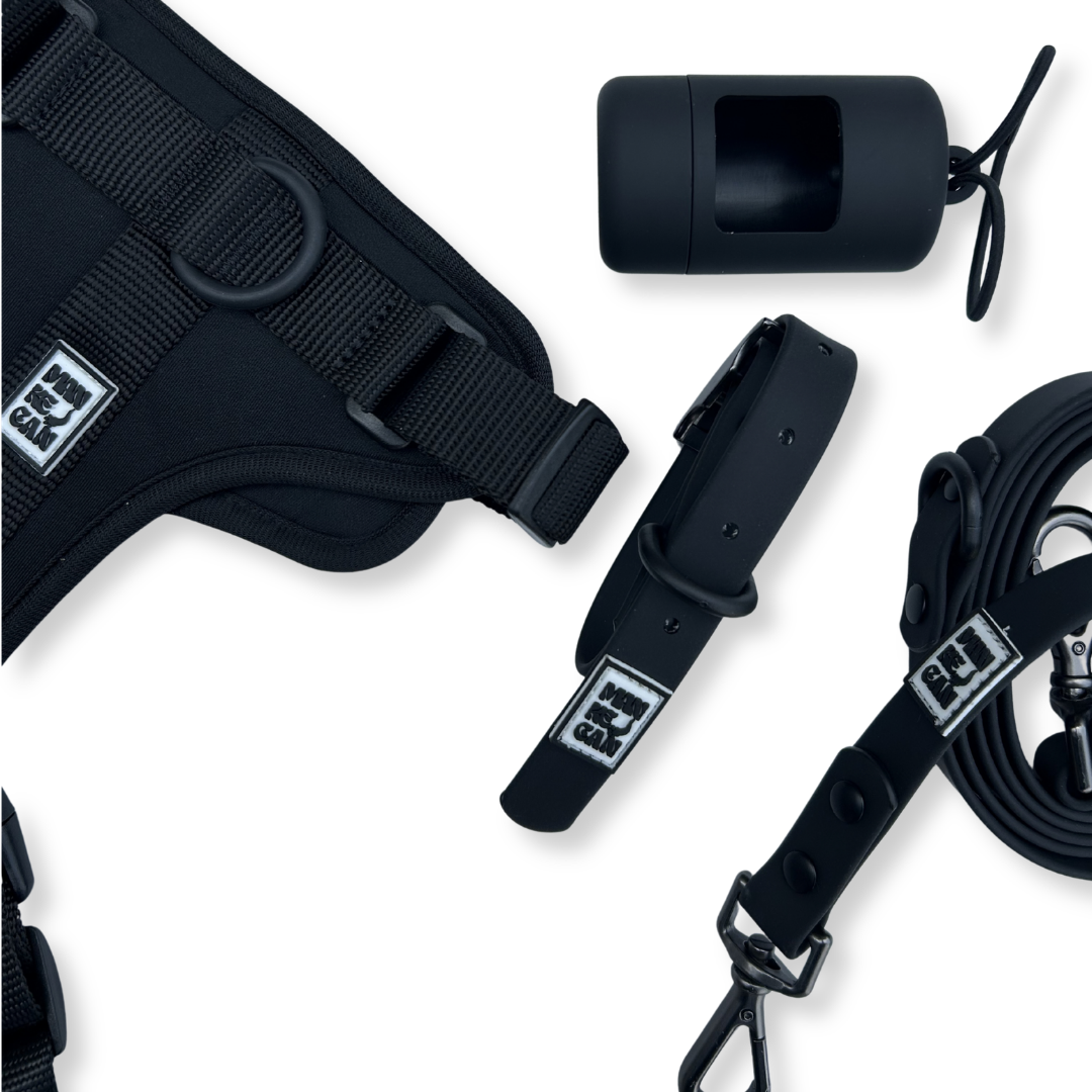 Guinzaglio in pvc ultraresist nero