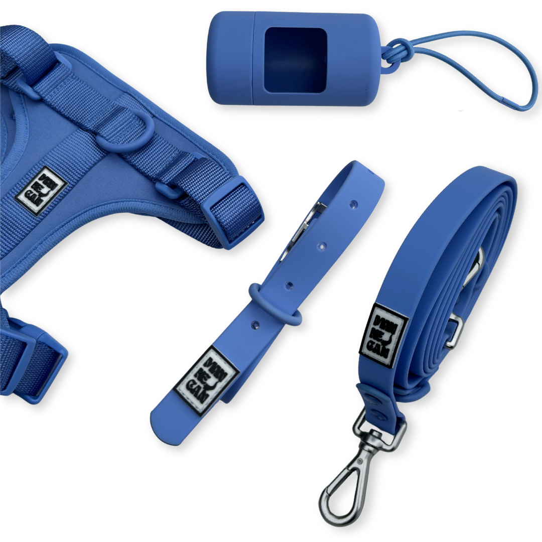 Guinzaglio in pvc ultraresist azzurro