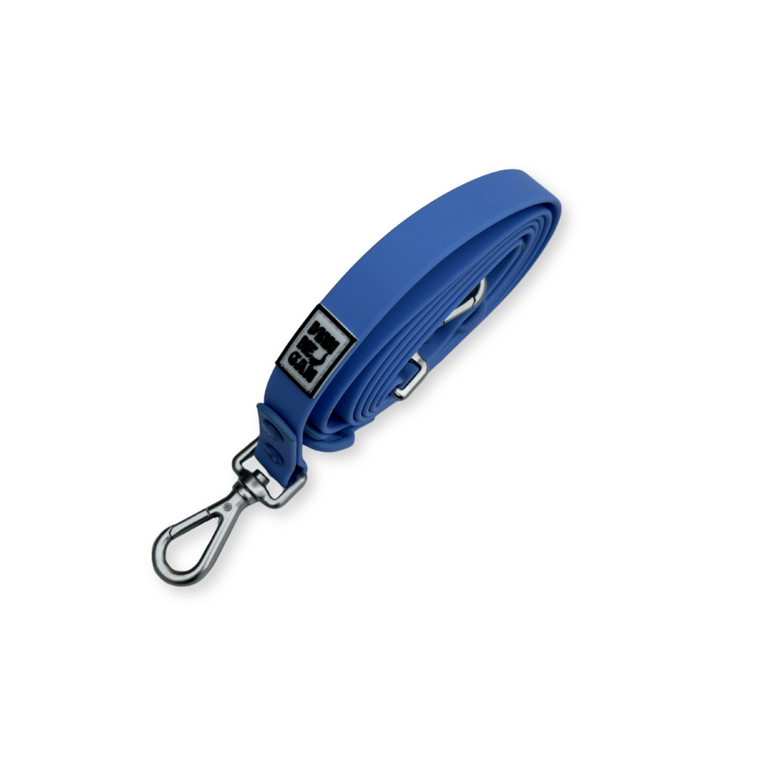Guinzaglio in pvc ultraresist azzurro