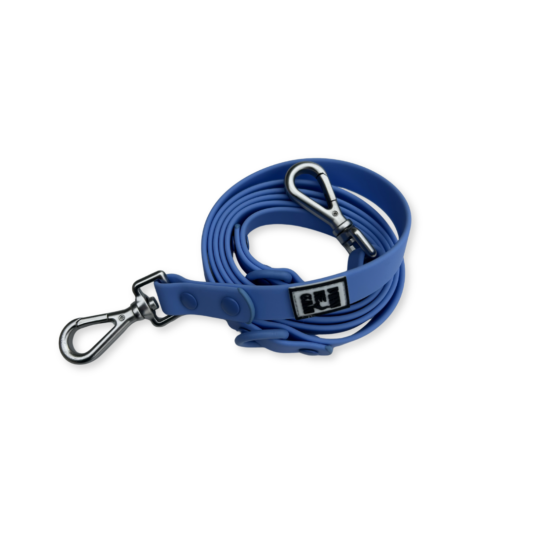 Guinzaglio in pvc ultraresist azzurro