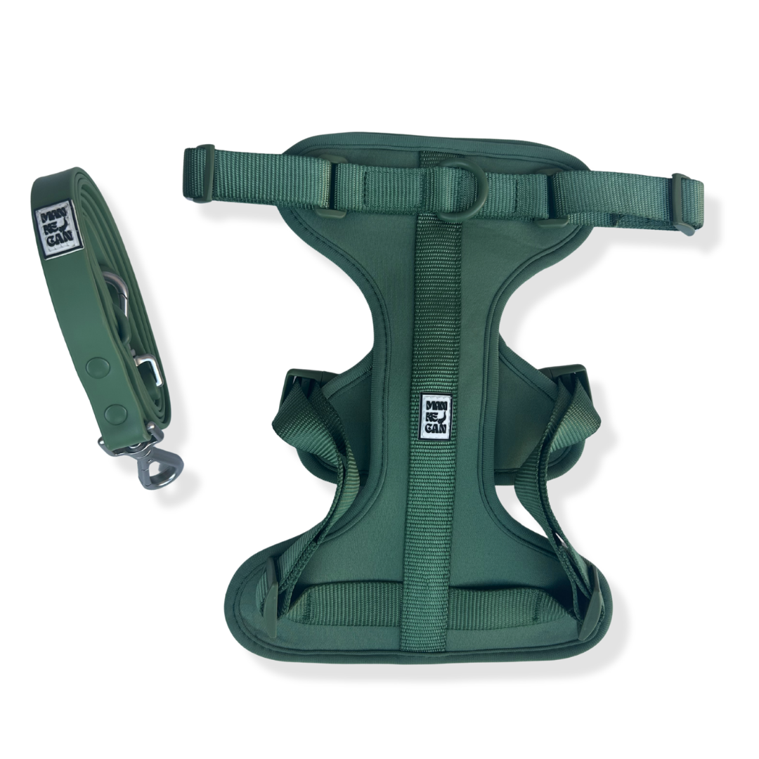 Guinzaglio in pvc ultraresist verde
